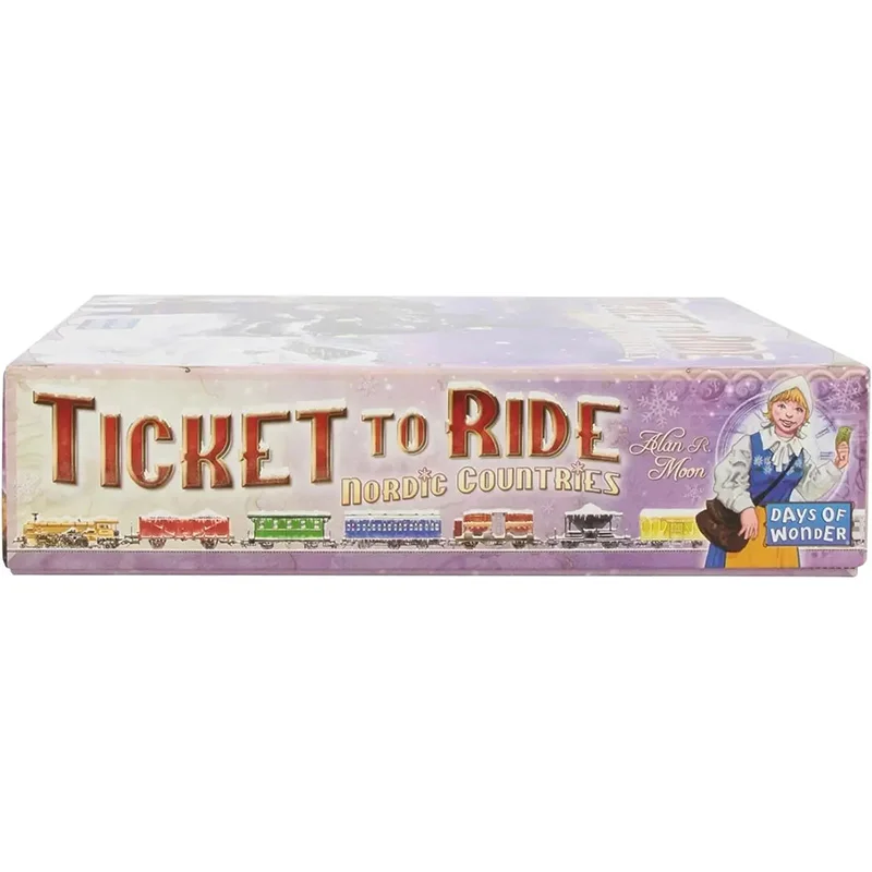 Ticket to Ride Nordic Countries Board Game Family Multiplayer Friends Party Play Cards Game Plot Collection Toys Gifts