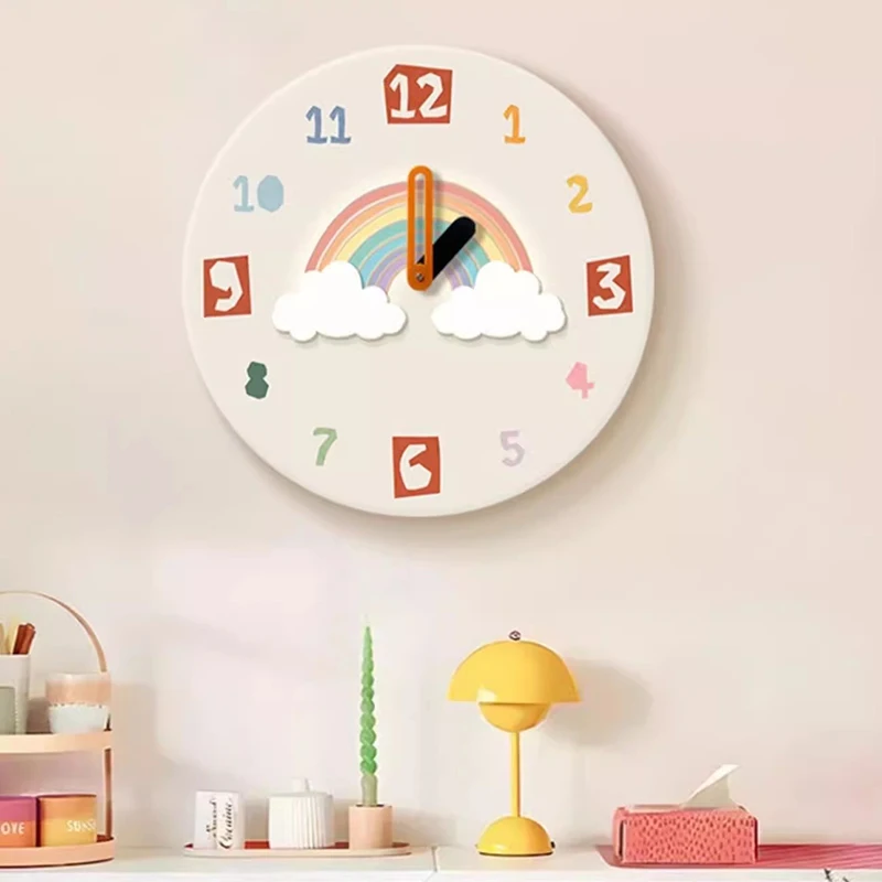 

Modern Beautiful Wall Clock Silent Living Room Decorative Wall Clock Kawaii Bedroom Decoration Reloj Pared Salon Grande Wall Art