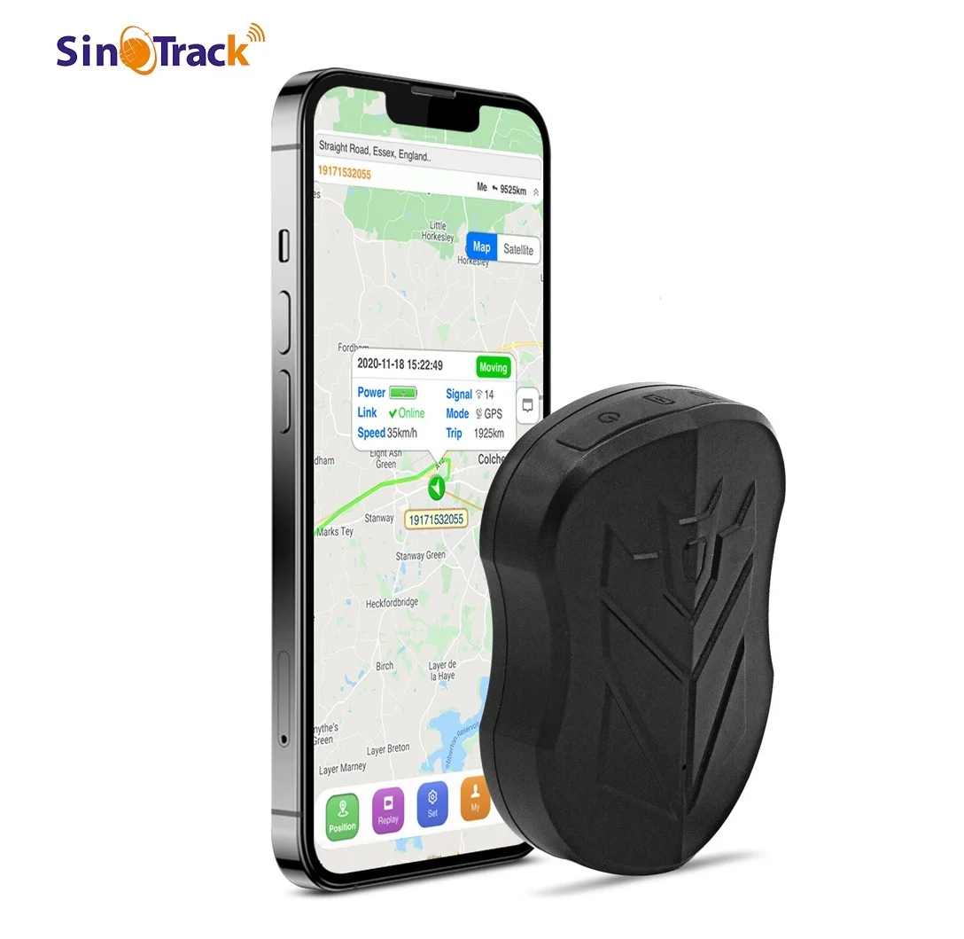 Accurate Vehicle Container Magnet Wireless 2G/4G GPS Tracker ST-905 With 30-50 Days Standby Long Battery Free APP(2PCS per set)