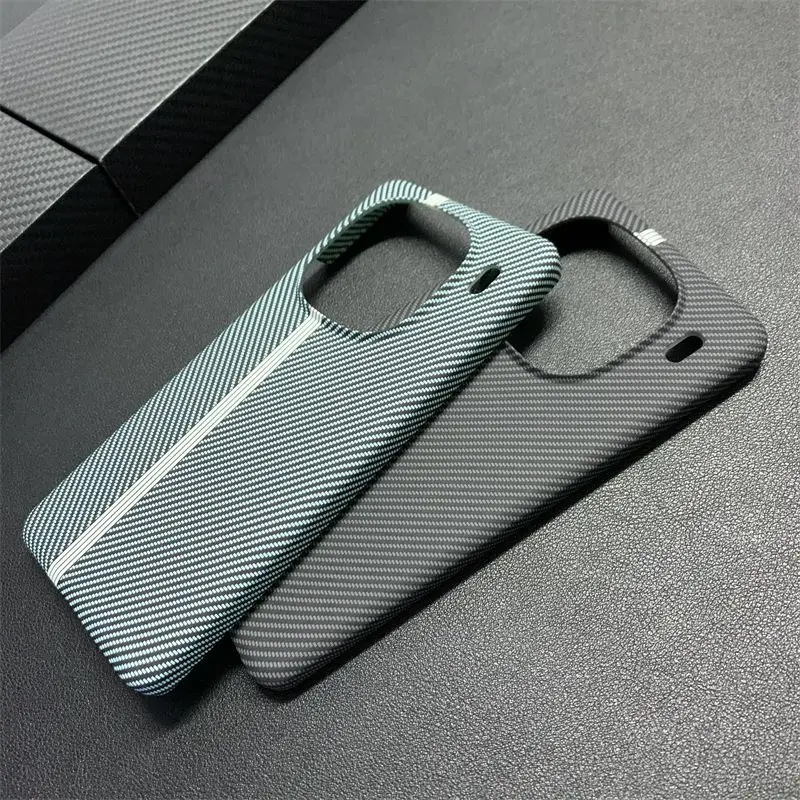 For VIVO IQOO 12 11 10 Pro Case Hard carbon fibre Slim Protective Back Cover Cases For IQOO Neo 9 8 Pro 7 7Se 12Pro Phone Shell