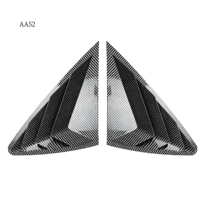 

AS-Car Rear Triangular Window Louvers Shutters Blinds Cover Trim For Mercedes-Benz GLC Coupe C254 2024+ AMG Carbon Fiber