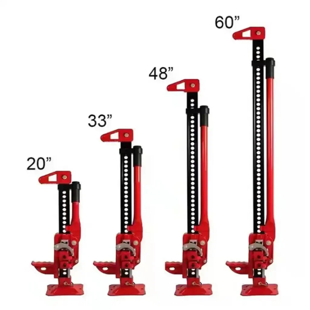 Домкрат с трещоткой с высоким подъемом Фермерский домкрат 3T Домкрат Подъемная лебедка Внедорожный спасательный фермерский домкрат
