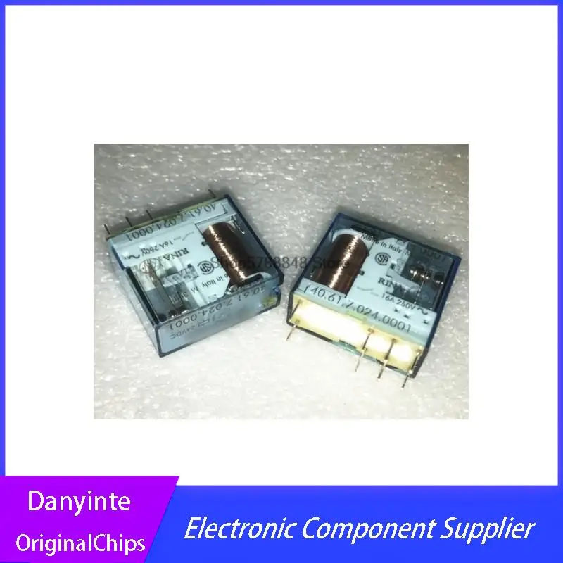 

NEW original 40.61.7.024.0001 24VDC 40.61.7.024.0001-24VDC relay 16A 250V PIN8 5PCS/LOT