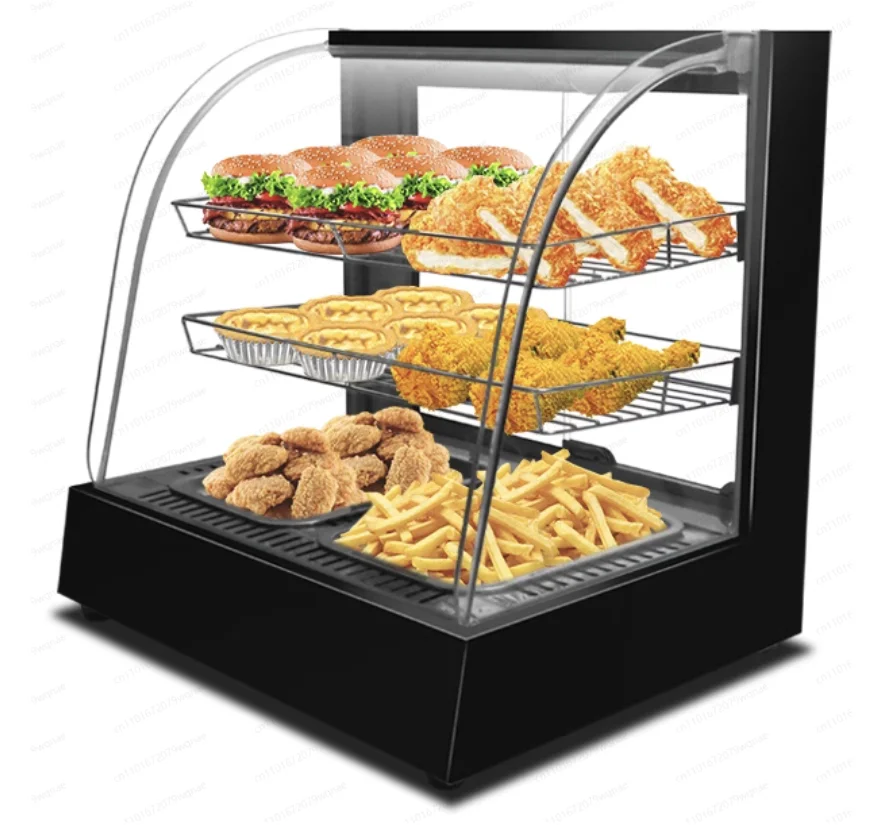 

Столешница для ресторана, электрическая витрина для подогрева еды, витрина для подогрева пирогов, витрина для подогрева еды