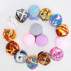 Pet Toys Colourful Woolen Balls Balls with Built-in Bells Cat Toys