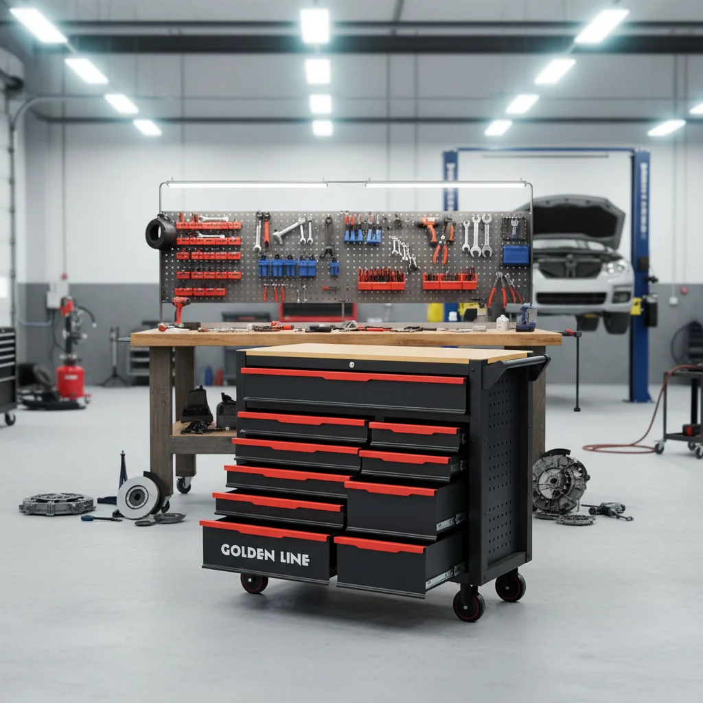 for·  10 Drawer Lockable Mobile SPCC Steel Tool Cart Universal Wheels Modular Storage Workshop Garage Auto Repair OEM OBM#