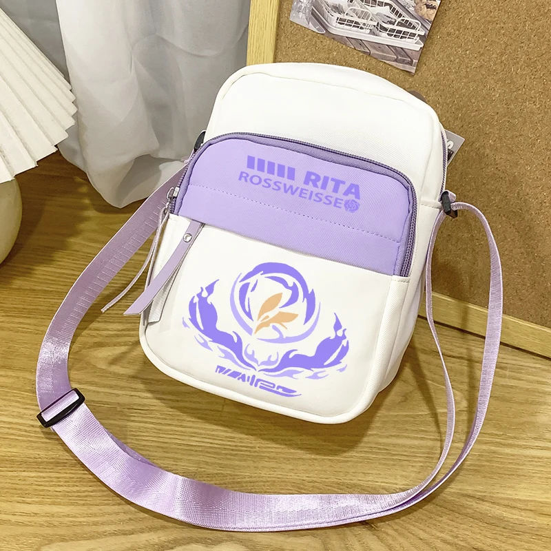 SCP Foundation 2025 أنيمي لعبة كوس للجنسين 21x16.5x11 سنتيمتر آمنة تحتوي على حماية Q نسخة مطبوعة حقيبة كروسبودي عادية الحاضر