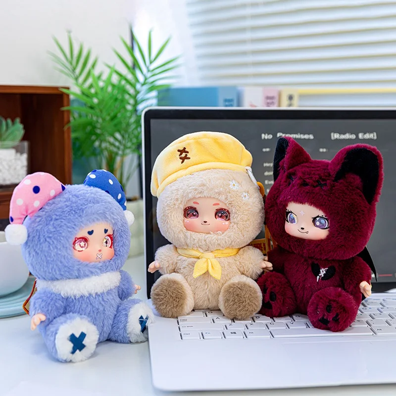 ตุ๊กตาผ้าพลัฌหน้าตุ๊กตาไวนิลเกมส์นักล่ามนุษย์หมาป่ารุ่นใหม่ ตุ๊กตาหลากสี ของเล่นตุ๊กตาผ้าพลัฌยอดนิยม ของขวัญสร้างสรรค์สำหรับเด็ก ของเล่นตุ๊กตาแขวนกระเป๋า ตุ๊กตาพยากรณ์