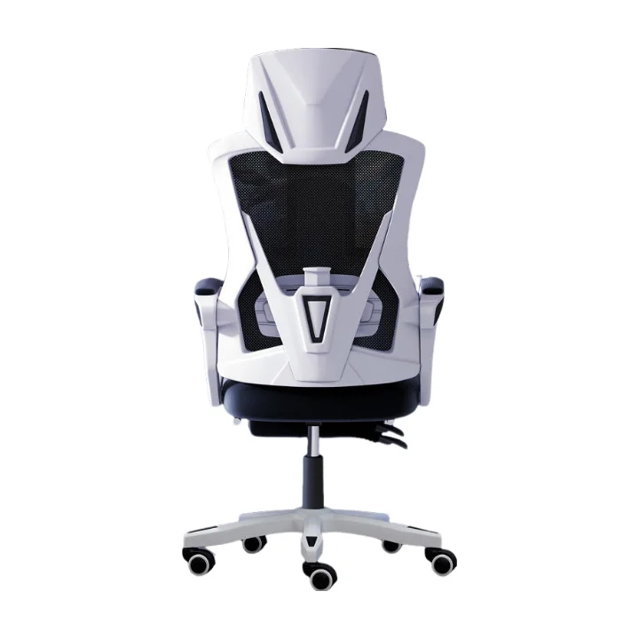 

Ready to Ship China Factory New Design Home Office Furniture Comfortable High Density Sponge Mesh Office Chair with Footrest