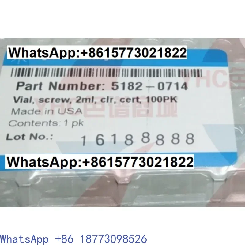 

Бутылка для образцов Agil-ent 5182-0714 5182-0715 5182-0716 Крышка для бутылки 5182-0717