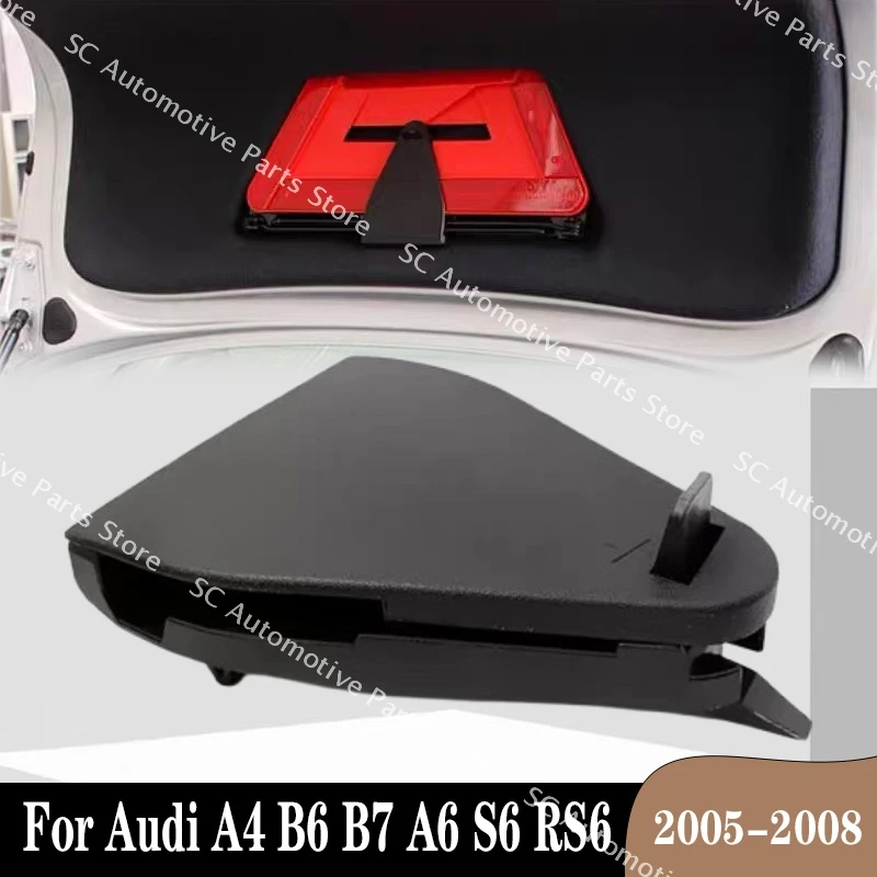 For Audi A4 8E B6 B7 A6 S6 RS6 2005 2006 2007 2008 8E5860285A01C New Emergency Warning Triangle Mount Bracket Holder Support