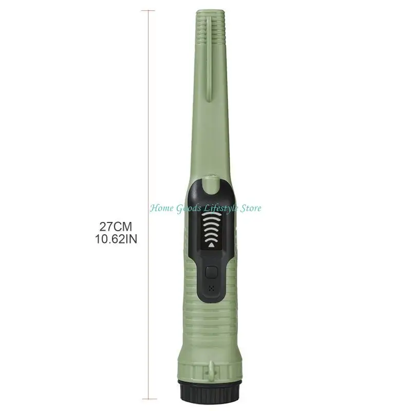 E74E 금속 감지기 Pinpointer LCD가 높은 감도 360 ° 스캐닝 사운드/진동 표시 홀스터와 방수 디스플레이 방수