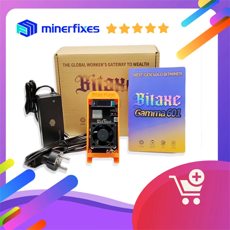 جهاز تعدين صغير Bitcoins bitaxe1.2TH/S 18 وات من Antminer S21 BTC Asic Gamma 601 آلة تعدين بيتكوين جديدة ساخنة #2