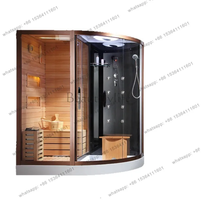 Shower room Household dry and wet steam integrated room Sauna steam room dry and wet separation bathroom Bathing