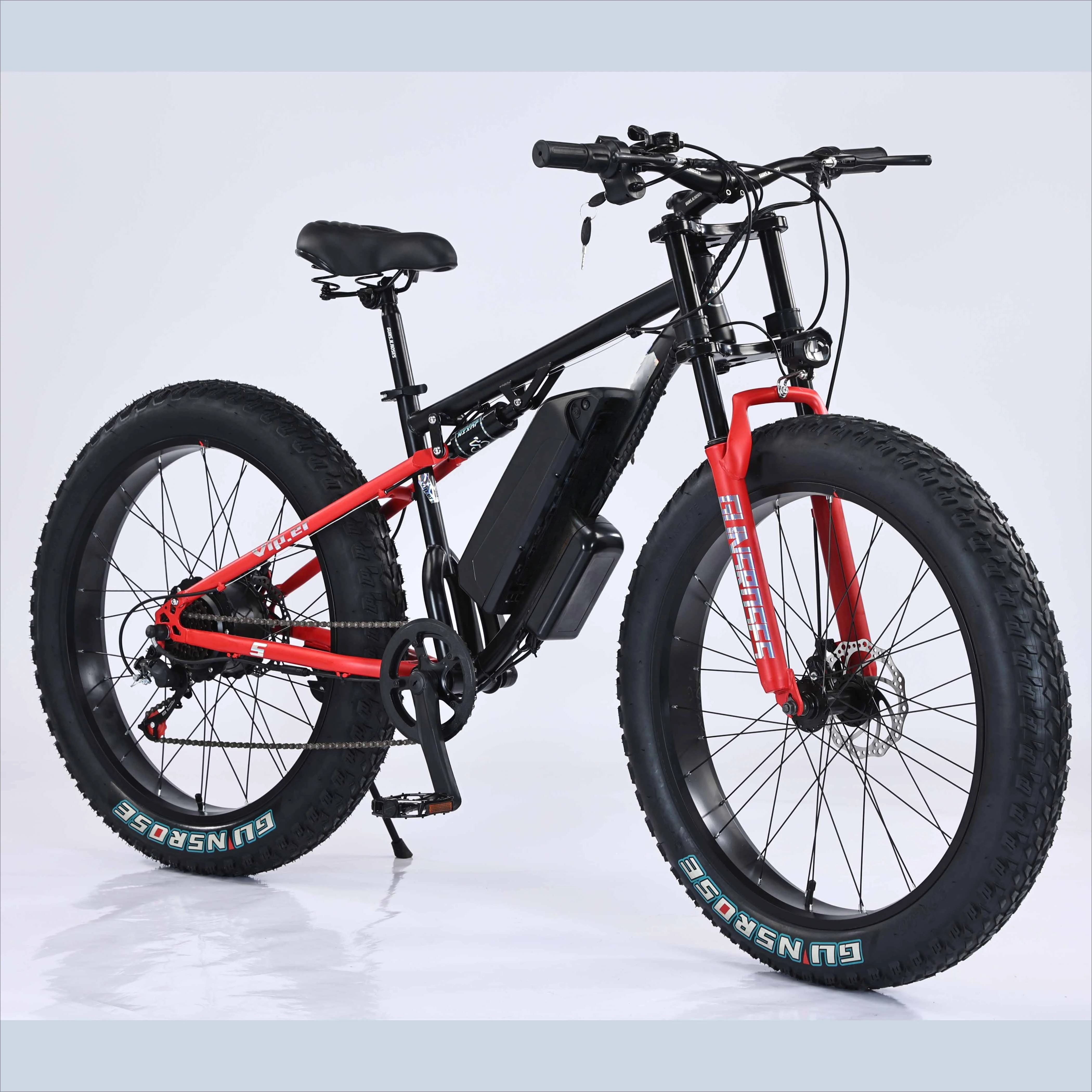 RRE 48V 350W electric bicycle carbon steel frame 12Ah lithium battery, pedal auxiliary LED display, electric bicycle