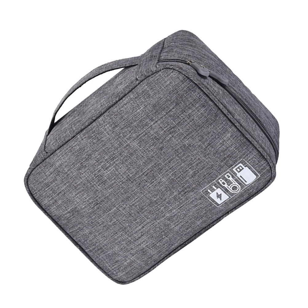 

Electronics ganizer Bag Large Capacity Dust Proof Travel Accessories Cable Case Pouch Polyester Digital Storage Solution