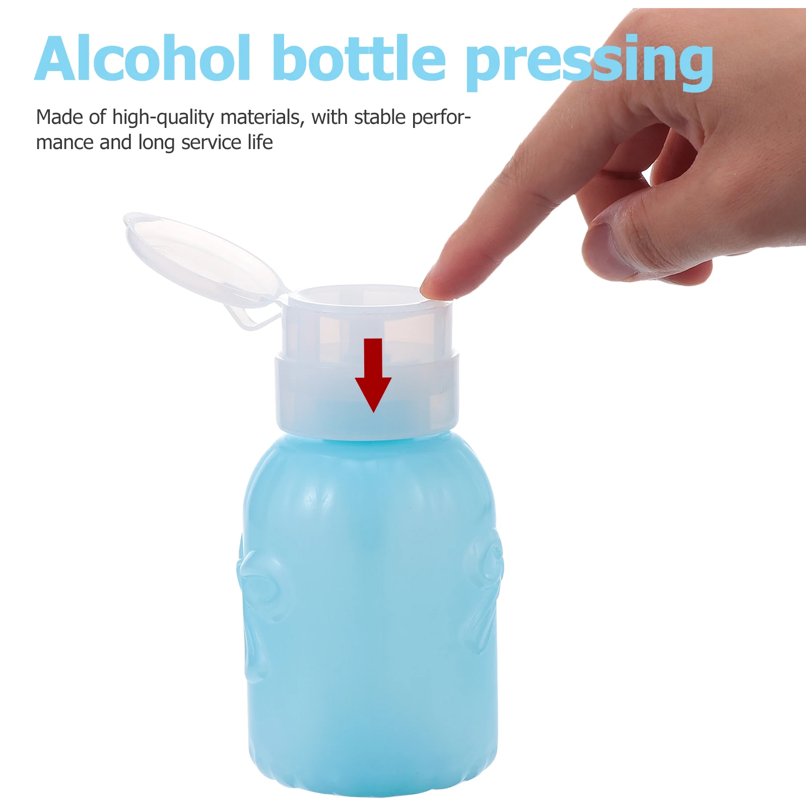 

4Pcs Plastic Bowknot Press Bottles Durable Wide Mouth Leak-Proof Travel Storage Containers Empty Multipurpose Liquid Dispenser