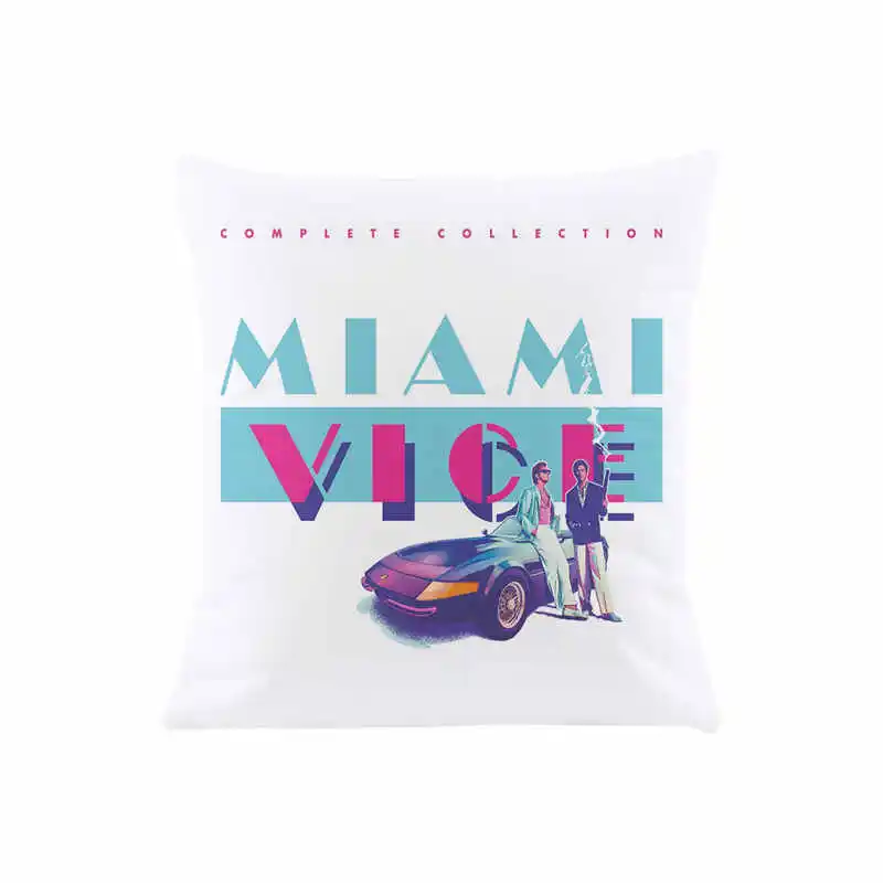 Cushion Cover for Sofa Miami Vice Pillow Case Cover Seat Car Throw Pillowcase 45X45cm For Home Decorative SJ-603