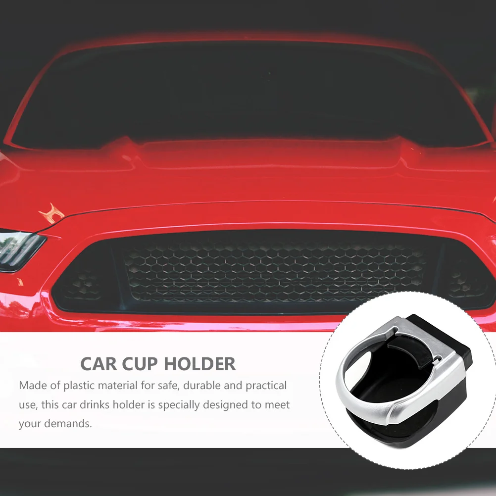 

Автомобильный держатель для напитков, пластиковый прочный автомобильный универсальный автомобильный держатель для напитков, подстаканник, автомобильная стойка для напитков