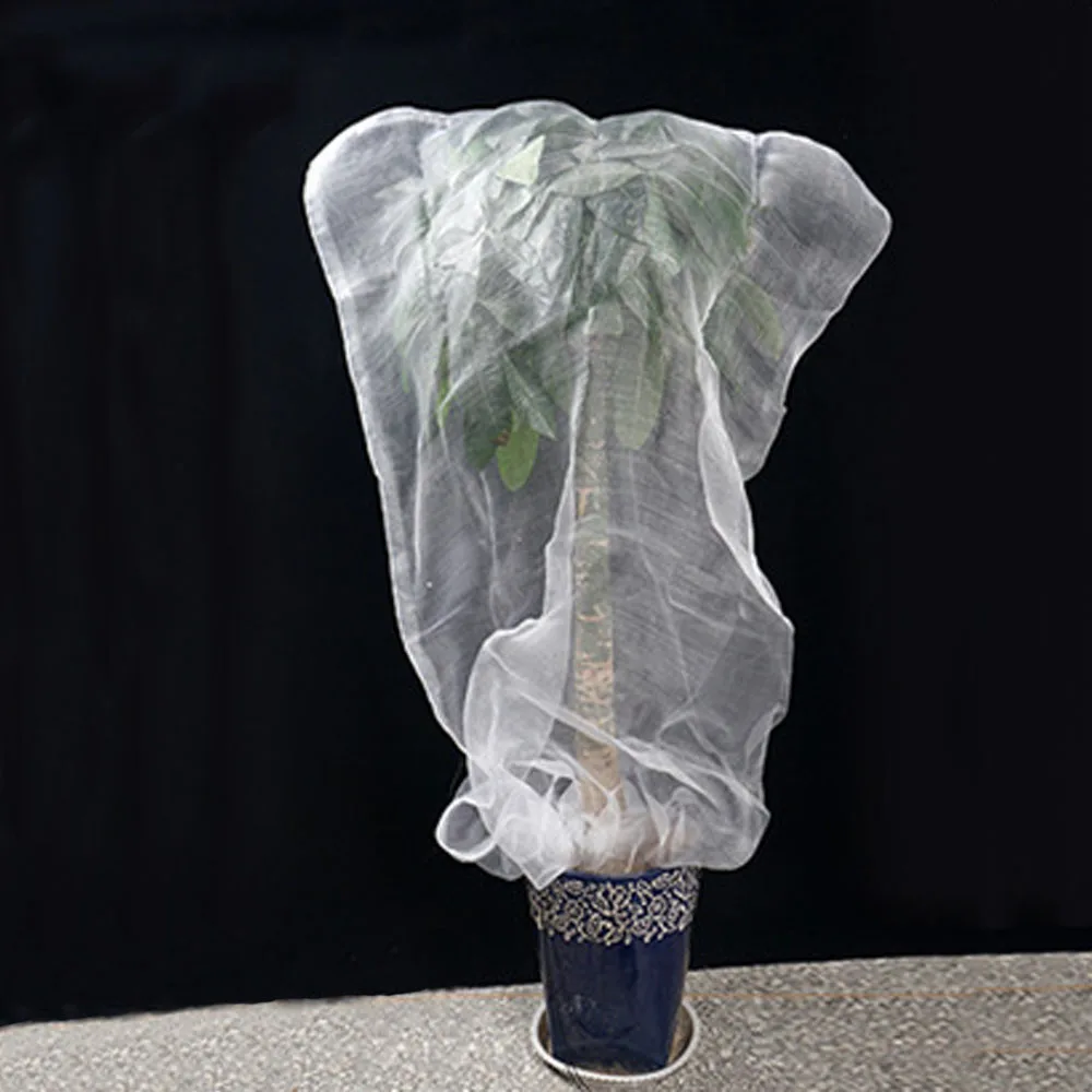 حديقة المعاوضة مكافحة الطيور الحشرات حاجز 60 شبكة الحشرات علة صافي النبات الفاكهة تنمو حقيبة حماية الخضار المعاوضة S M L XL 1 قطعة