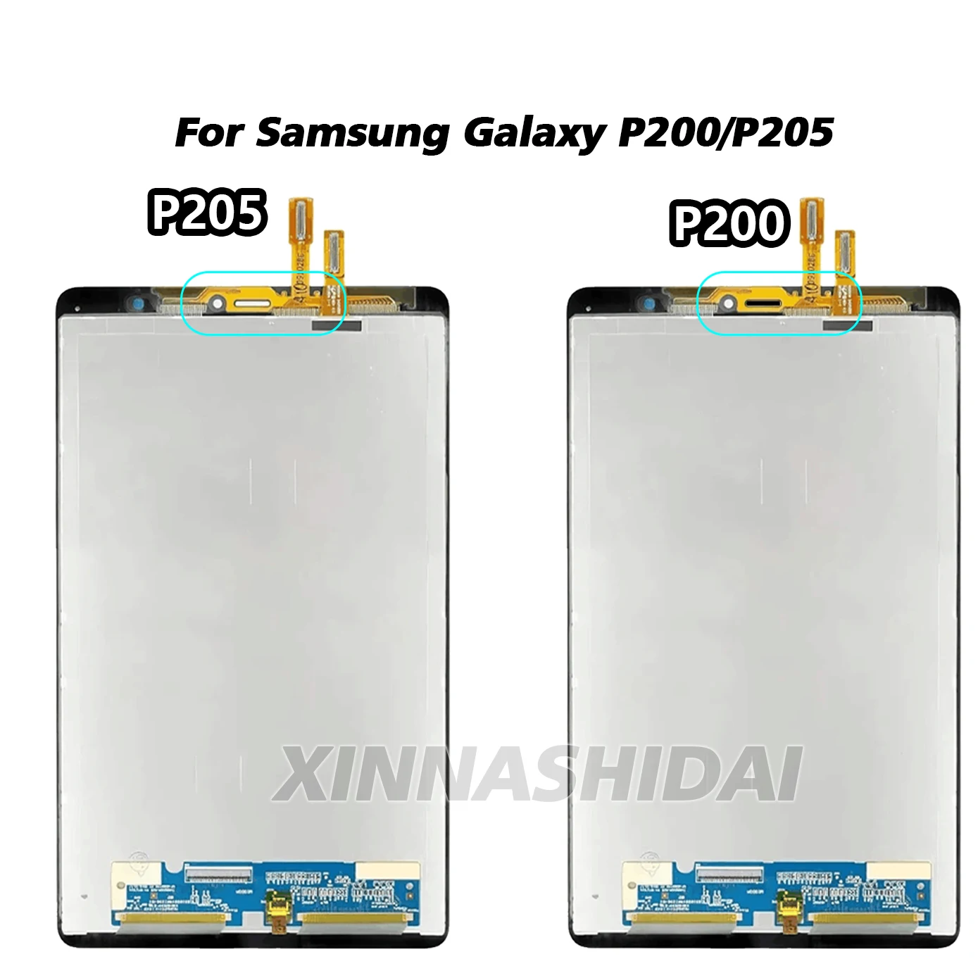 LCD For Samsung Tab A 8.0 2019 SM-P200 SM-P205 P200 P205 LCD Display Monitor Touch Screen Digitizer Assembly Replace Parts