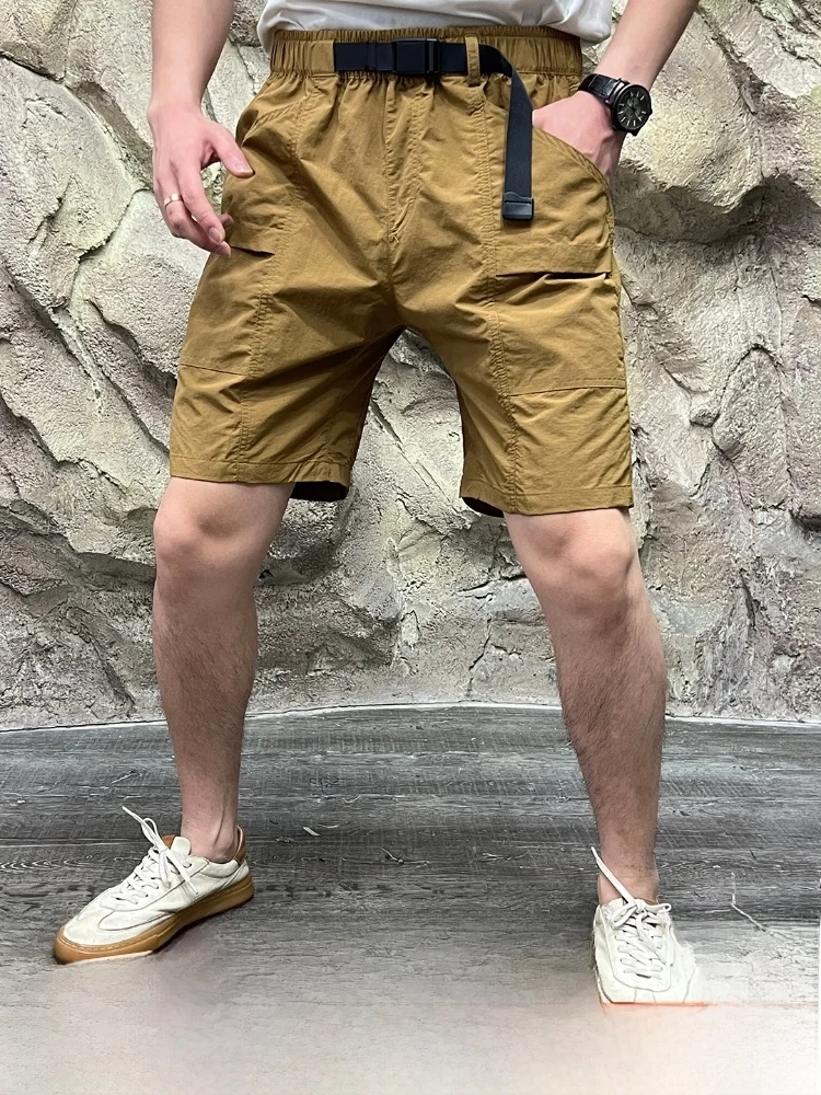 

Outdoor Nylon Elastic Waist Sports orts Qui Dry Breathable Youthful Energy Sle Summer New Arrival Metal Nylon orts