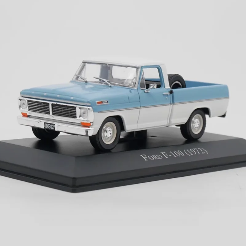 

Литая в масштабе 1:43 модель Ford F-100 1972, модель автомобилей из сплава, готовая коллекция, украшение, Подарочная игрушка, дисплей