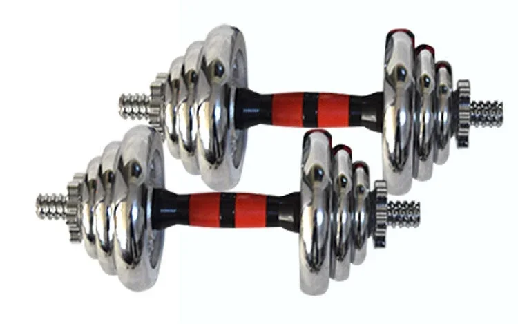 Factory direct 15KG 20KG 30KG adjustable dumbbell set for sports