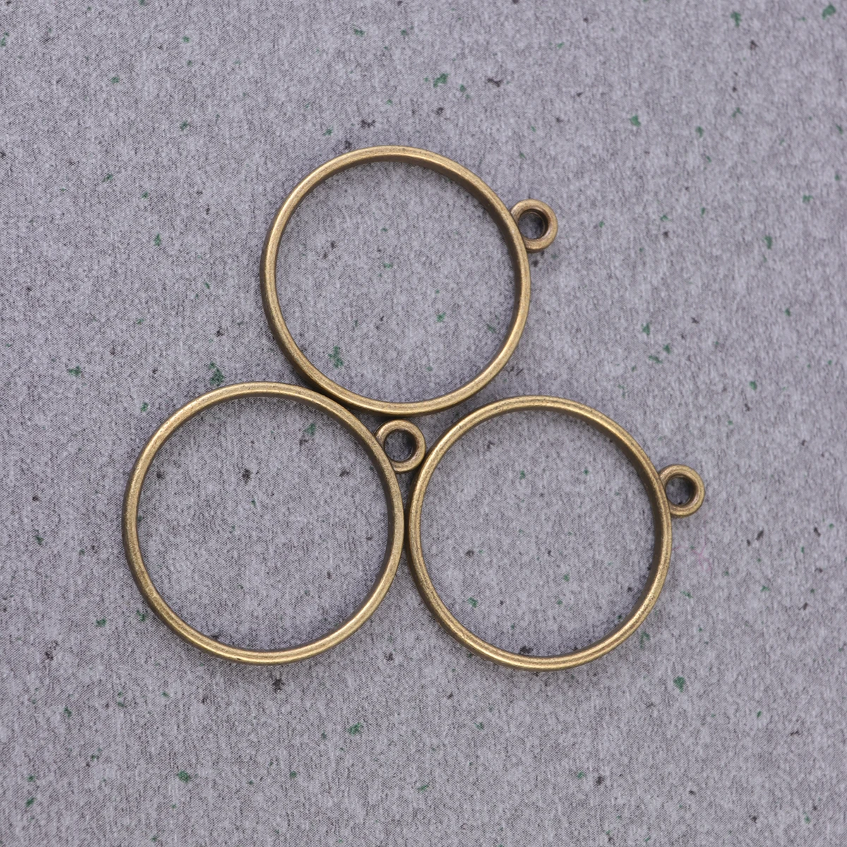 

Bronze Pendant Accessories Retro to Weave Jewelry Making Pendants Open Back Bezel