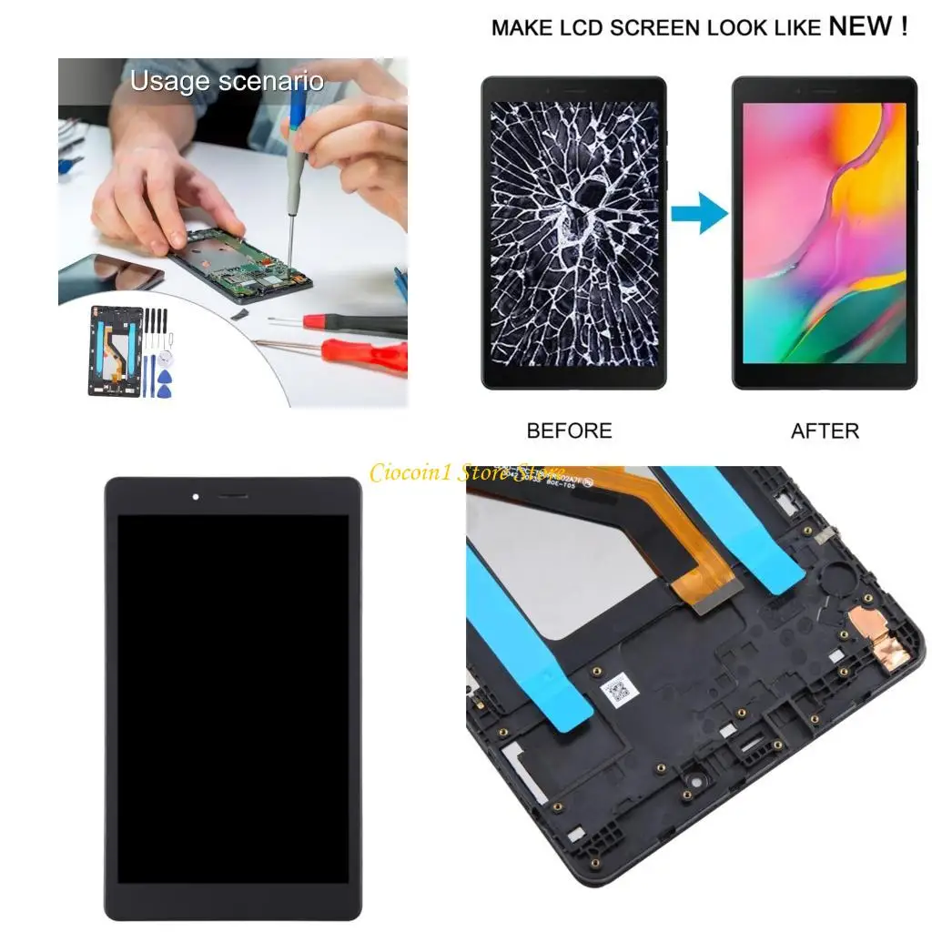 

A3PC Full Assembly LCD Digitizer ЖК -экран и Digitizer для вкладки A 8.0IN
