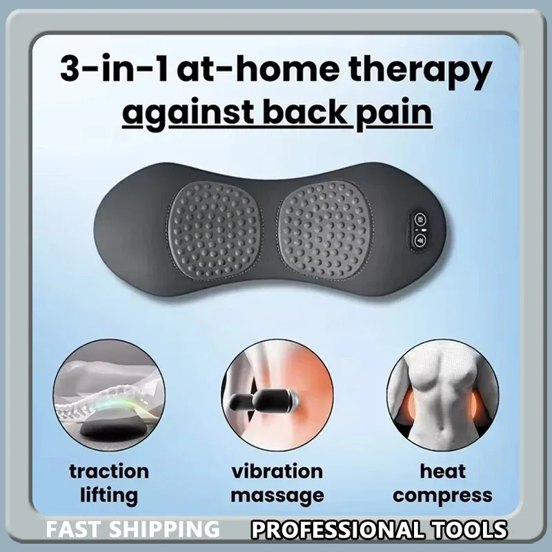 

3-в-1 массажер для спины шиацу для кровати портативный облегчение боли в глубоких тканей для плеч, нижней части спины и талии