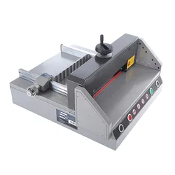 CYE330D desktop electric paper cutter guillotine machine mini paper cutting machine with 40mm thickness