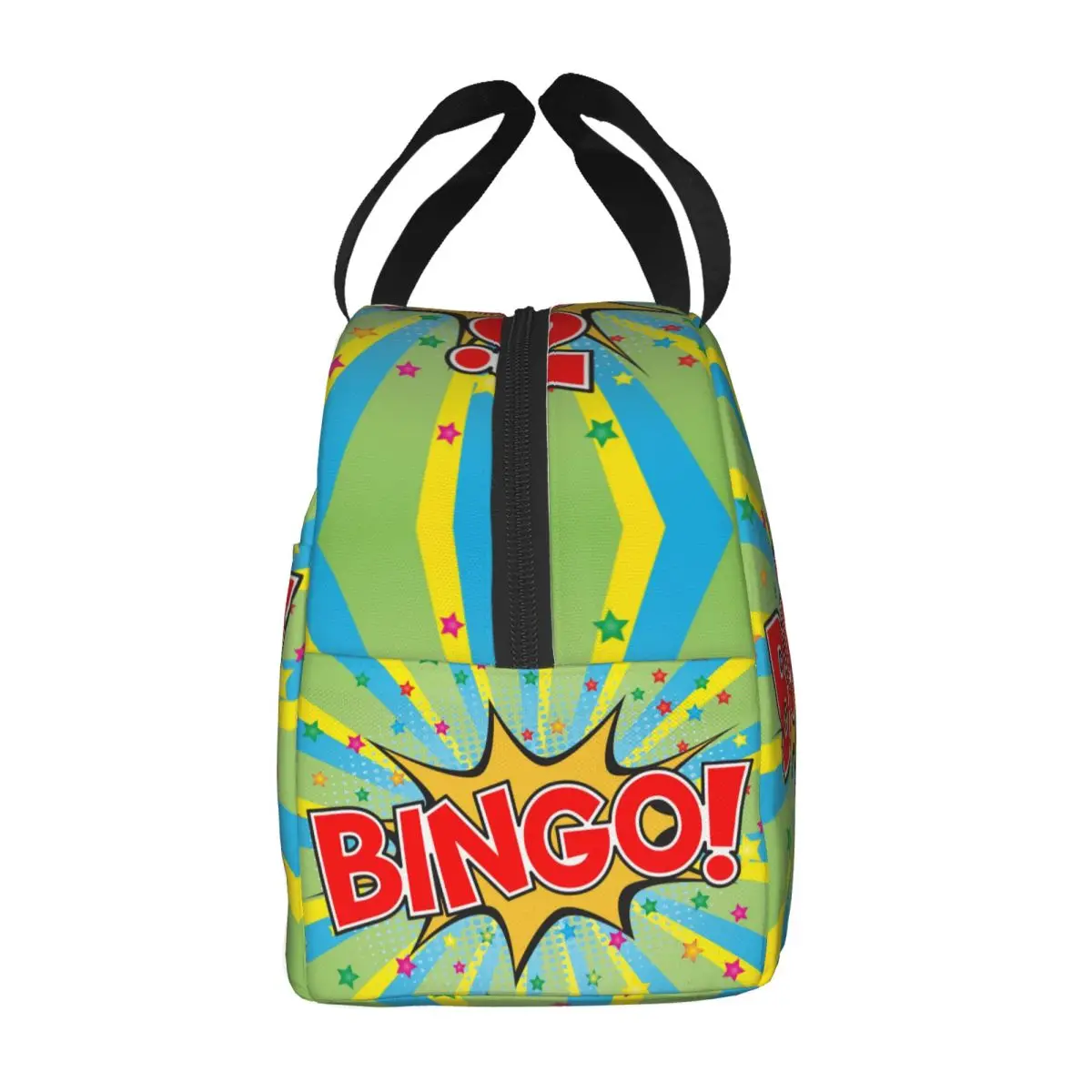 Sac à lunch isotherme étanche Bingo Game pour femmes et enfants, glacière thermique, boîte à lunch pour l\'école, la plage, le camping, les sacs