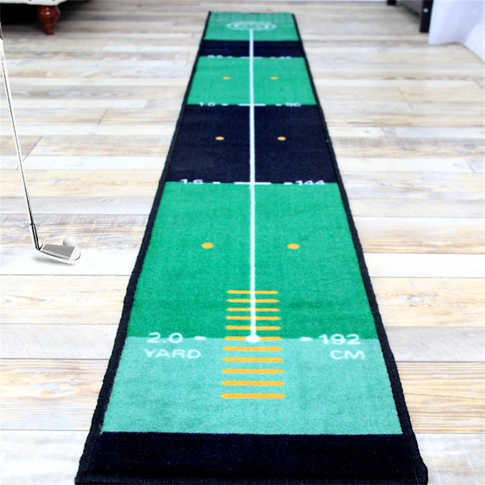 Indoor Golf Putting Green Mat, Golf Putter Training Mat, Home and Office Practice, 28.5x240cm, 30x280cm, THANKSLEE