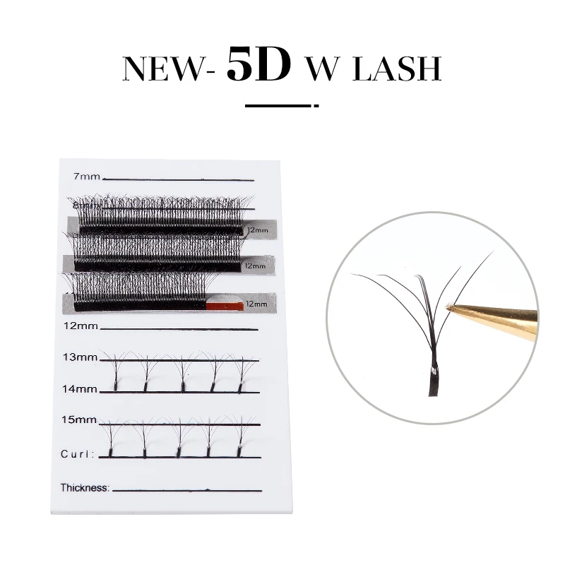 DeceMars New type 5D-W Eyelash Extension