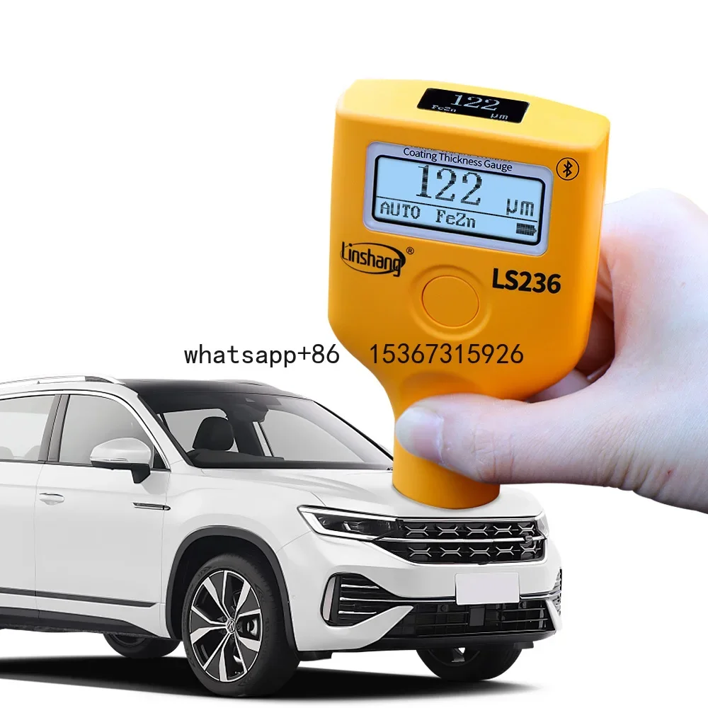 

LS236 Portable Coating Thickness Gauge Dual Screen Car Paint Checker Meter Car Tester Paint Film Coating Thickness Gauge