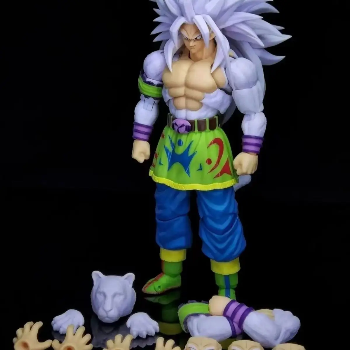 In stock now Black Hole Dragon Ball Super Saiyan SSJ4 SSJ5 Son Goku Son Gohan AF Xicor Anime Action Figure Model Toy Gift