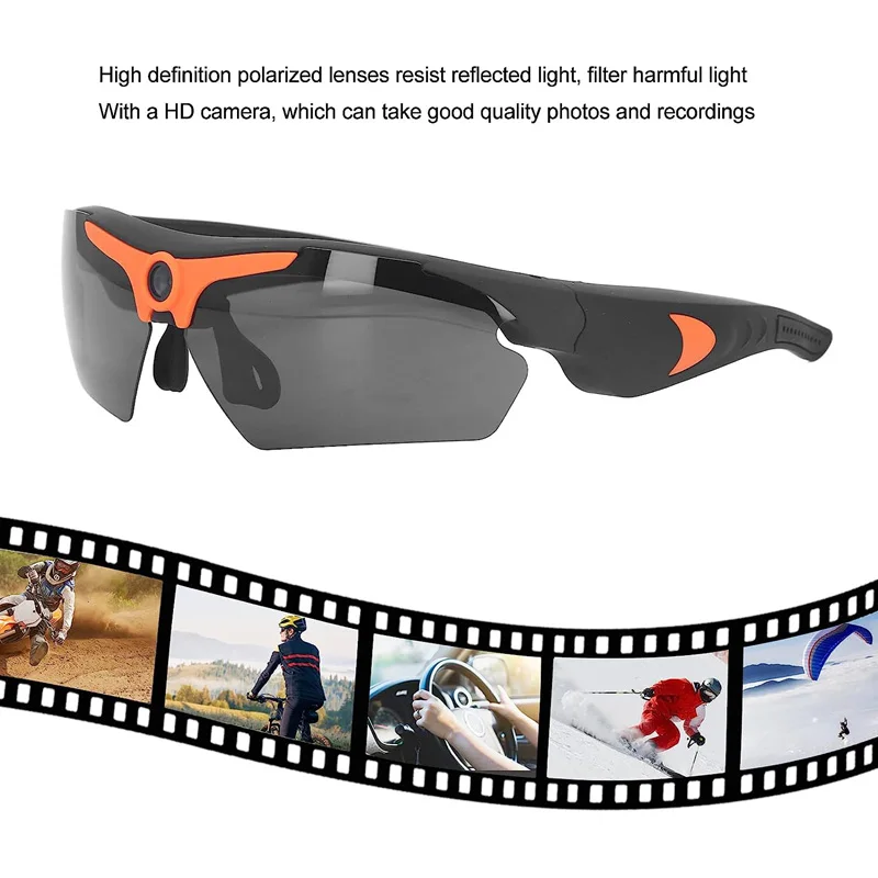 2026 Smart Glasses With 1080p High-definition Mini Camera Smart Glasses Cycling Recorder Outdoor Sports Recording Goggles image 4