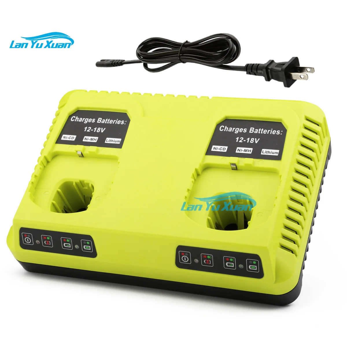 

P117 Replacement Ryobi Charger 18v Dual Li-ion & Ni-cad Ni-Mh 12V-18V for One+ Plus Battery