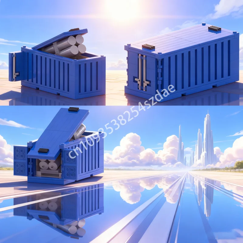 

344 шт. MOC Minifig Scale Club K Iso Launch Модель Строительные блоки DIY Идея Образовательный кирпич Рождественские подарки Детские игрушки на день рождения