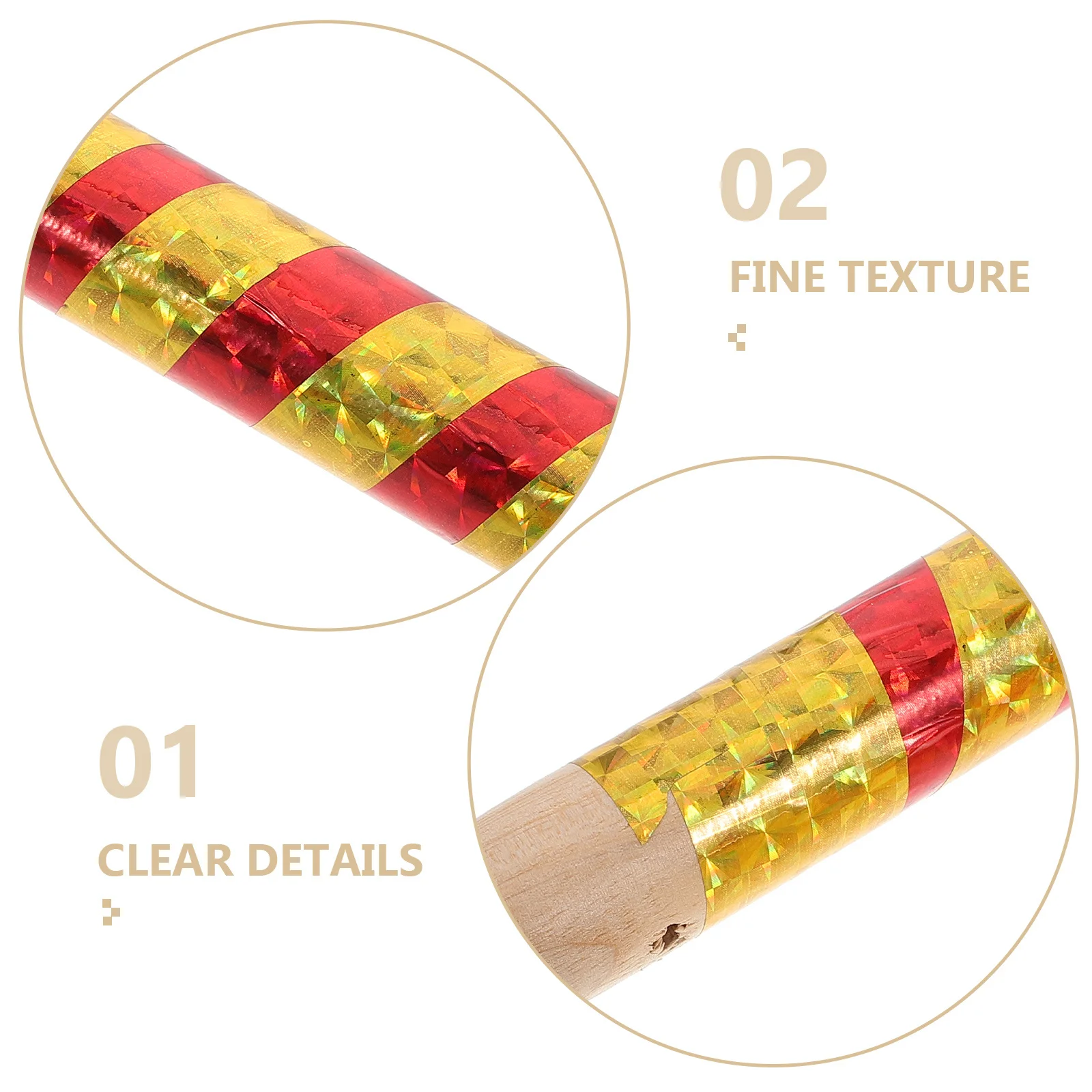 2 قطعة أعواد طبلة خشبية 32 سنتيمتر ملونة للأطفال الأطفال المبتدئين ممارسة مصغرة زحف كمين العصي أفخاذ الخشب