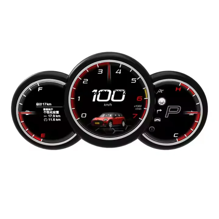 

New Design 5 Inch LCD Dashboard Car Digital Cluster Automotive Speedometer LCD Instrument for Mini 2010-2012