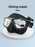 Professio nal Anti-fog HD Large Frame Lens Freediving Snor keling Equipment Scuba Full Face Large Frame Diving Goggles