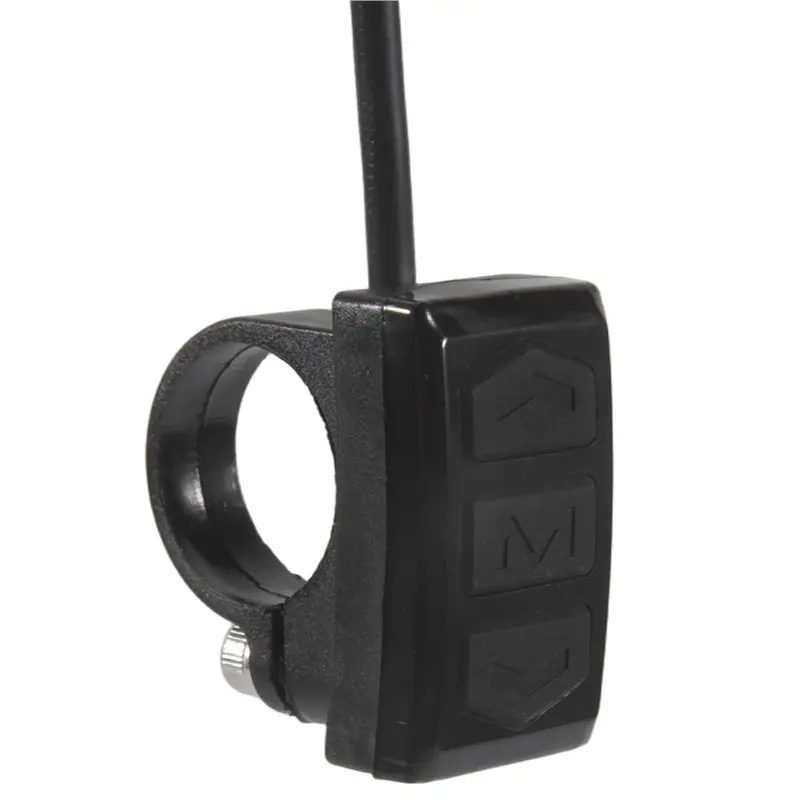 ABYB Electric Bicycle Switch Control Button Handlebar Mount Split Meter Switches Button For LCD Meter E-Bike Accessories