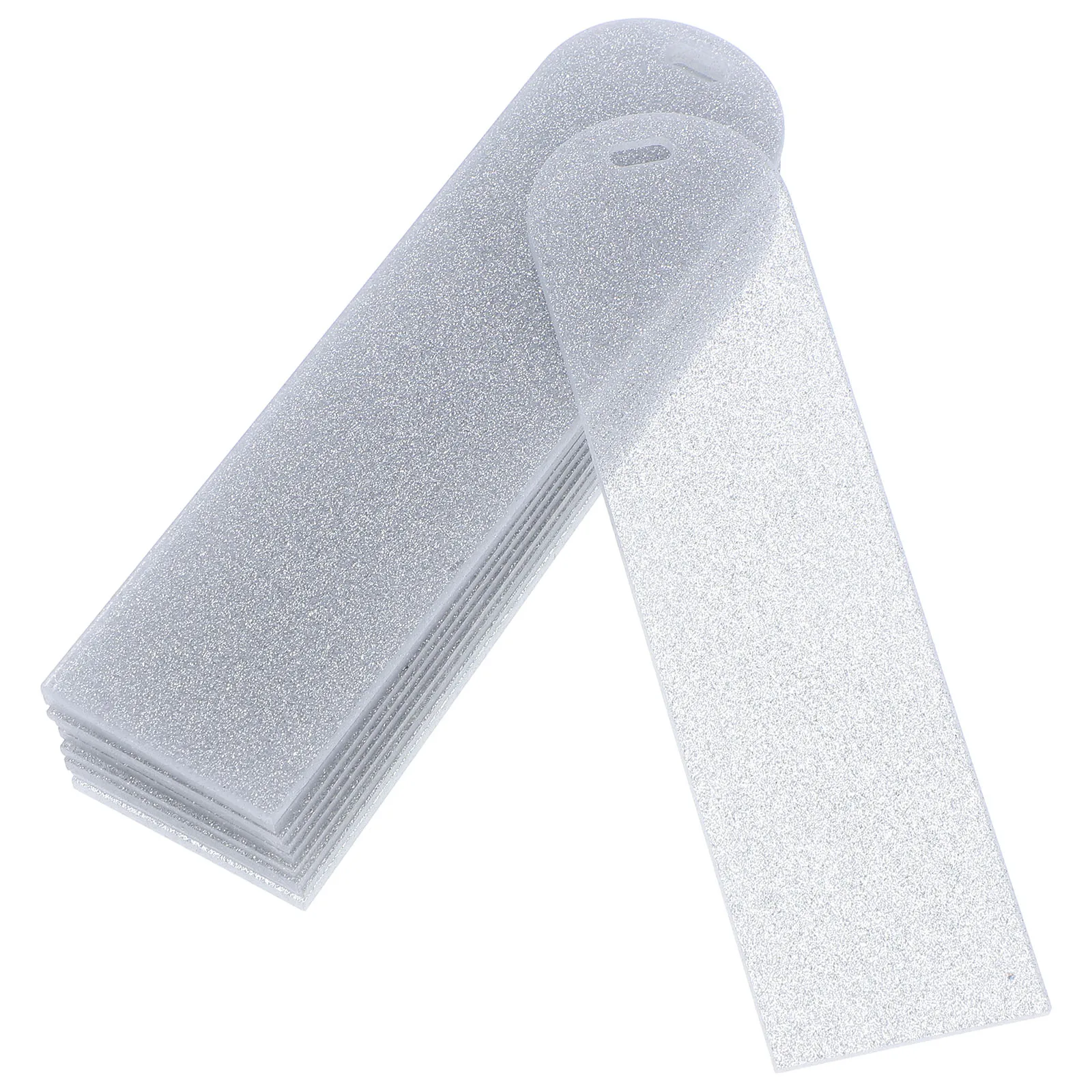 10 قطعة علامات أكريليك فارغة من الأكريليك للنساء إشارات مرجعية ذاتية الصنع حلية فارغة للأطفال