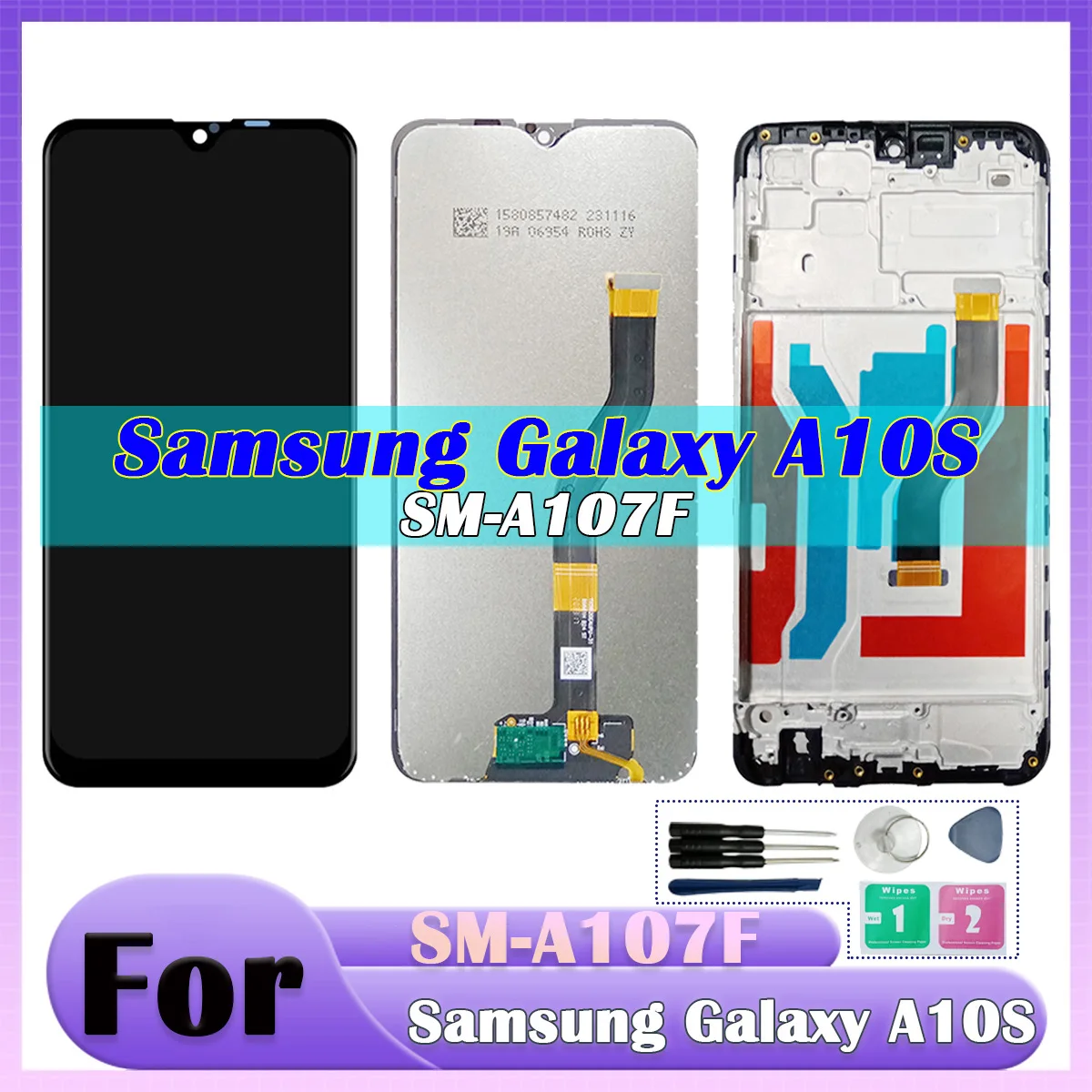 6.2 inch Screen For Samsung A10s lcd Digitizer A107/DS A107F/FD A107M Display Touch Screen Digitizer Assembly Replacement Part