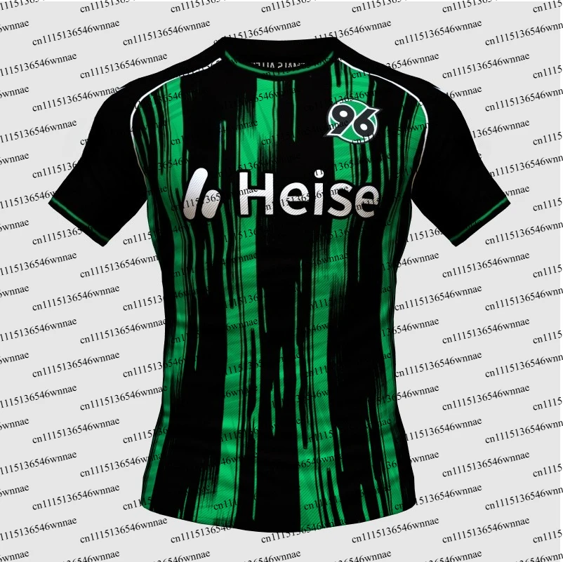 2026/27 Hannover 96 German football club Jersey T-Shirt Men's Women's Summer Sport Breathable and quick-drying Loose shirt Tos