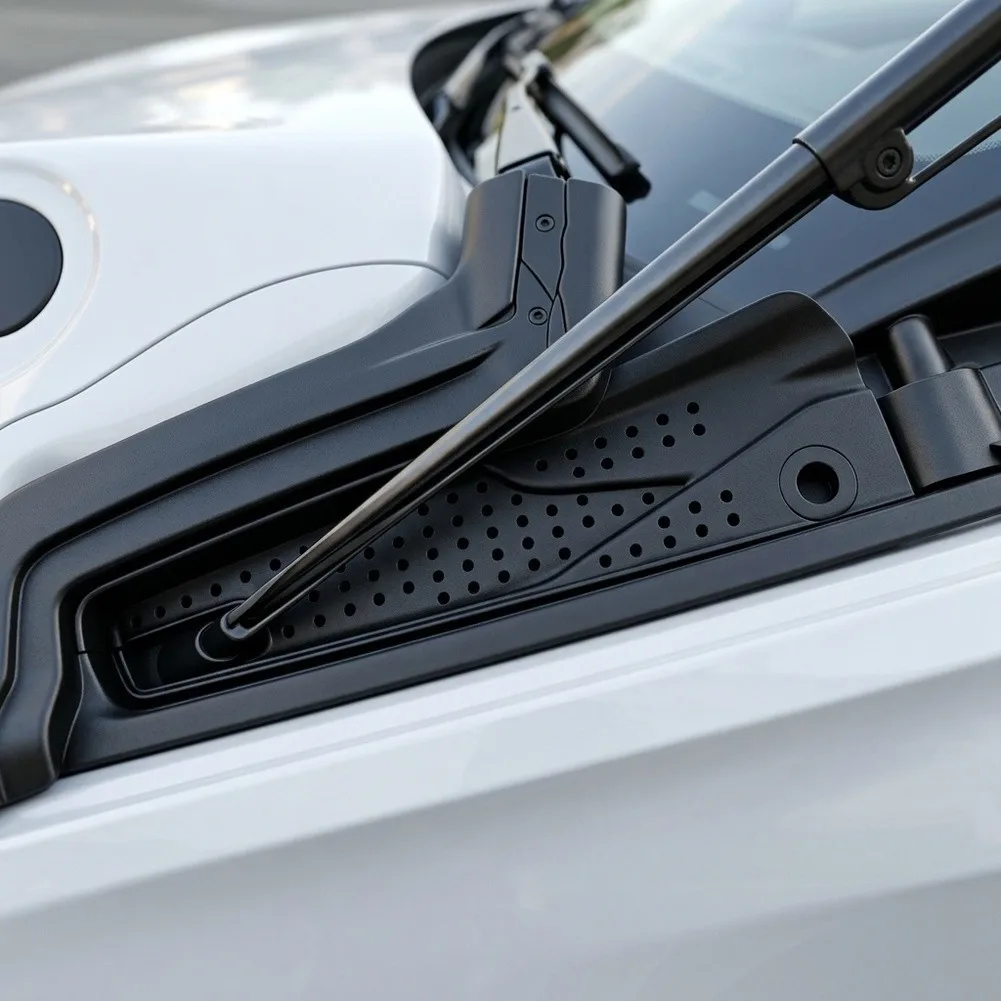 For Autumn Leaf for Season Hood Rain Guard Car Anti-dirty Pad Water Flow Deflector Enhanced Water Drainage Improves Flow
