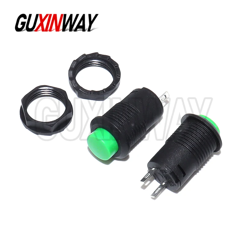 6PCS DS428 DS-428 12mm Self-Lock /Momentary Pushbutton Switches OFF- ON Push Button Switch 3A /125VAC 1.5A/250VAC