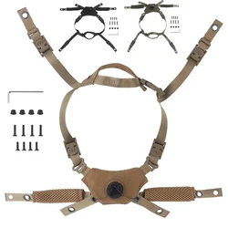 For Wendy FAST MICH Helmet Chin Strap Suspension System Adjustable Hunting Tactical Airsoft Helmet Replacement Accessory